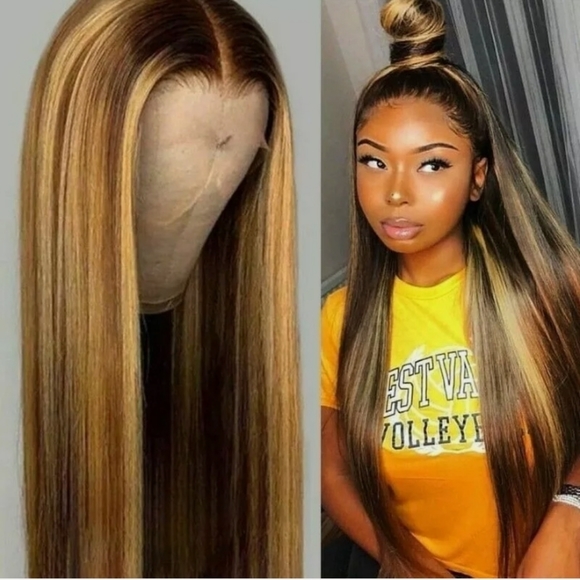 Blonde and brown blended Ombre hair - Picture 1 of 10